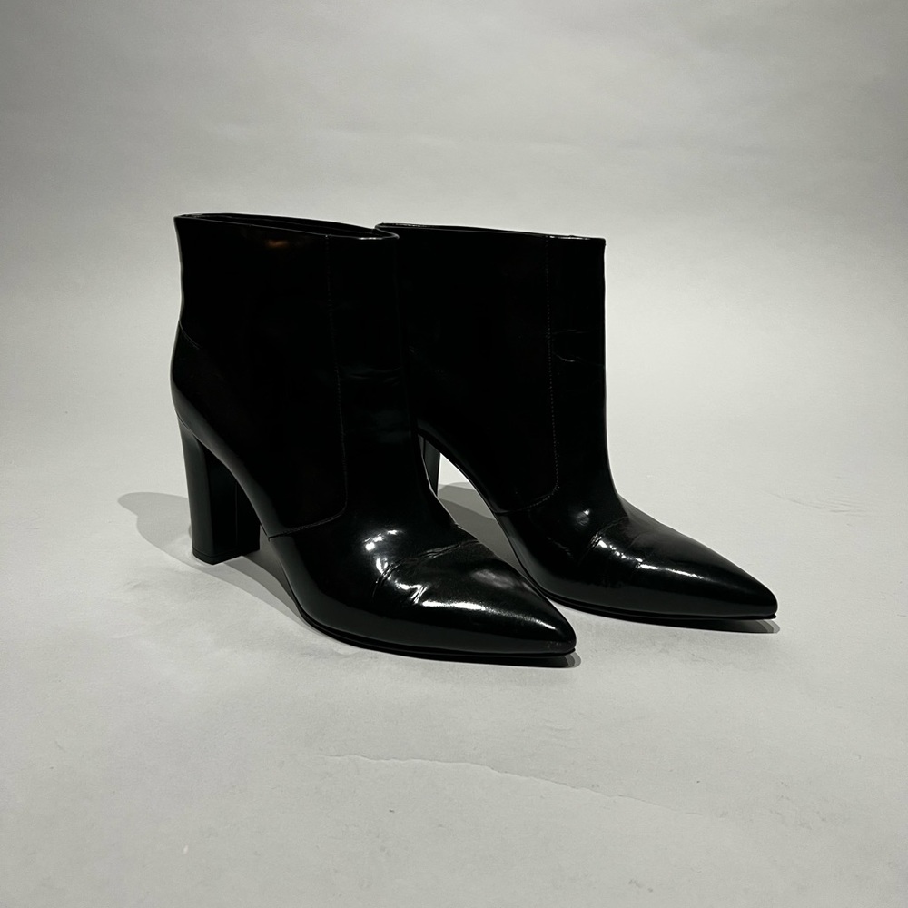 Jil Sander Navy Heeled Boot